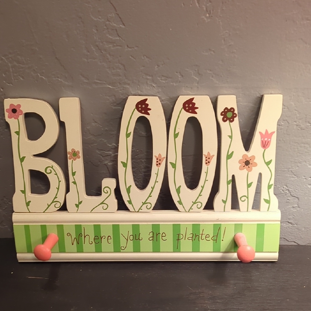 Bloom Decorative Wall Sign
